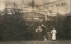 The Louvre on Russian River Guerneville, CA Postcard Postcard Postcard