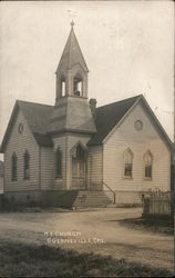 M.E. Church Guerneville, CA Postcard Postcard Postcard