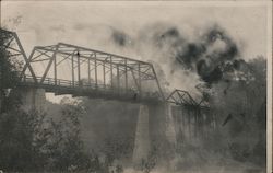 A Bridge Over the River Guerneville, CA Postcard Postcard Postcard