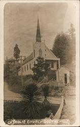 Catholic Church Guerneville, CA Postcard Postcard Postcard