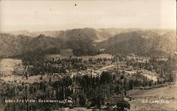 Bird's Eye View Guerneville, CA Postcard Postcard Postcard