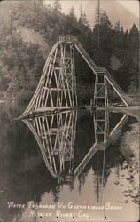 Water Toboggan On Guernewood Beach Russian River Guerneville, CA Postcard Postcard Postcard