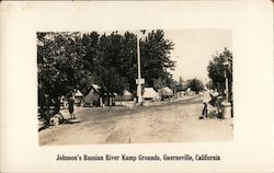 Johnson's Russian River Kamp Grounds Guerneville, CA Postcard Postcard Postcard