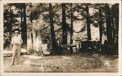 Camp Life Guerneville, CA Postcard Postcard Postcard