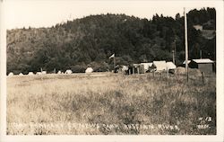 SF News Camp on the Russian River Guerneville, CA Postcard Postcard Postcard