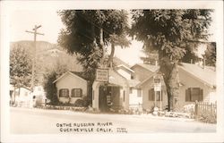 On the Russian River Guerneville, CA Postcard Postcard Postcard