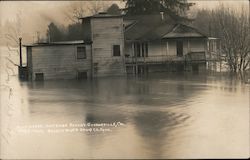 High Water Riverside Resort Postcard