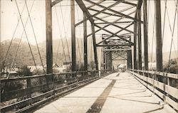 A Large Bridge Guerneville, CA Postcard Postcard Postcard