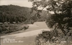 Villa Grande on the Russian River Guerneville, CA Postcard Postcard Postcard