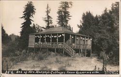 One of Mrs. Murphy's Cottages Guerneville, CA Postcard Postcard Postcard