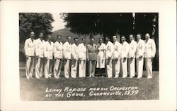 Lenny Rapose And His Orchestra At The Grove 1959 Guerneville, CA Postcard Postcard Postcard