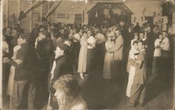 A Large Group of People at a Dance Guerneville, CA Postcard Postcard Postcard