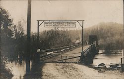 Russian River and a Bridge Guerneville, CA Postcard Postcard Postcard