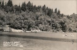 Nydegger's Beach Guerneville, CA Postcard Postcard Postcard