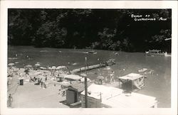 Beach At Guernewood Park Guerneville, CA Postcard Postcard Postcard