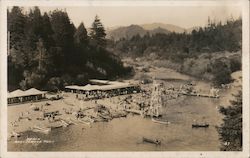 Beach Guernewood Park Guerneville, CA Postcard Postcard Postcard