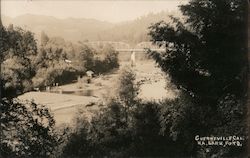 Bridge Over Russian River Guerneville, CA Postcard Postcard Postcard