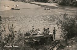 Russian River Guerneville, CA Postcard Postcard Postcard