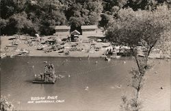 Russian River Guerneville, CA Postcard Postcard Postcard