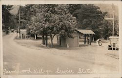 Guernewood Village Service Station Guerneville, CA Postcard Postcard Postcard