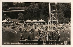 Beach Guernewood Park Guerneville, CA Postcard Postcard Postcard