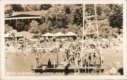 Beach Guernewood Park Guerneville, CA Postcard Postcard Postcard