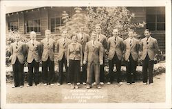 Norman Davis and His Band Guernewood Park 1936 Guerneville, CA Postcard Postcard Postcard