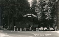 Guernewood Village Russian River, CA Postcard Postcard Postcard