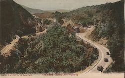 Bants Cruz Highway Los Gatos, CA Postcard Postcard Postcard