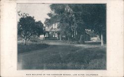 Main Building of the Chandler School Postcard