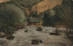 Coyote Creek and Bridge Gilroy Hot Springs, CA Postcard Postcard Postcard