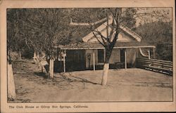 The Club House at Gilroy Hot Springs, California Postcard