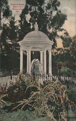 Angel of Grief, Standford University, Cal Postcard