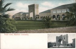 Front View, Stanford University Postcard