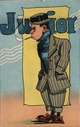 Junior Caricature Postcard