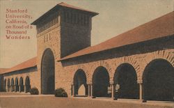 Stanford University, California, on Road of a Thousand Wonders Postcard Postcard Postcard