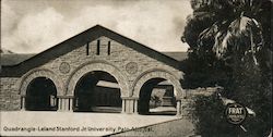 Quadrangle-Leland Stanford Jr. University, Palo Alto, Cal. Postcard