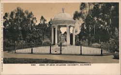 Angel of Grief, Stanford University Postcard