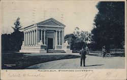 Mausoleum, Stanford University Postcard