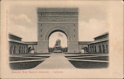 Memorial Arch Stanford University California Postcard Postcard Postcard