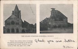 The Leland Stanford Memorial Church Stanford University, CA Postcard Postcard Postcard