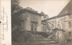 Side View of Stanford Residence Postcard