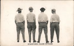 Stanford Class Styles Postcard