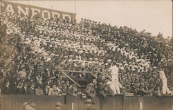 In the Stands at Stanford Postcard