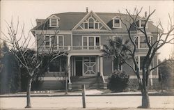 Zeta Psi Fraternity House - Stanford University Postcard