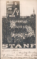 The Stands at Stanford, Football Game Stanford University, CA Postcard Postcard Postcard