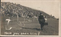 Have you seen him? Stanford Football Game Stanford University, CA Postcard Postcard Postcard