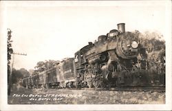 Los Gatos Streamliner - Southern Pacific Railroad Postcard