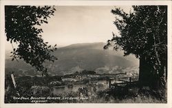 View from Bellevue Heights, Los Gatos, Calif. California Postcard Postcard Postcard