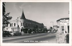 Santa Cruz Ave. Los Gatos, CA Postcard Postcard Postcard